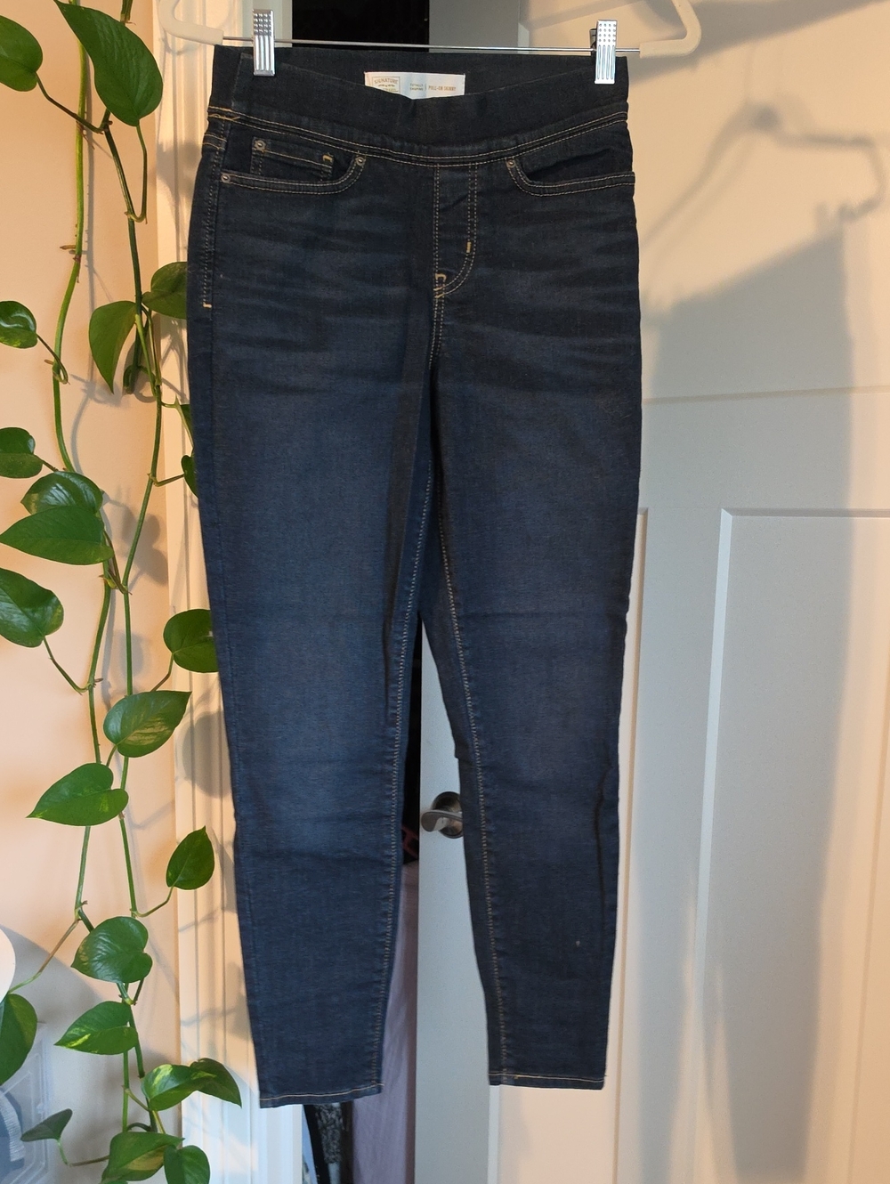Levi's Dark Indigo Stretch Skinny Jeggings